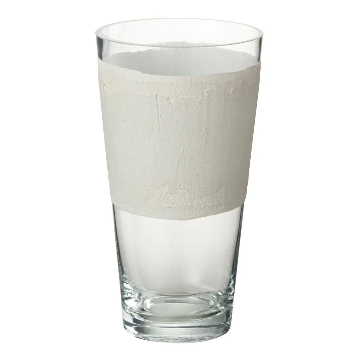 Paris Prix Blanc Vase Déco En Verre Delph - Transparent