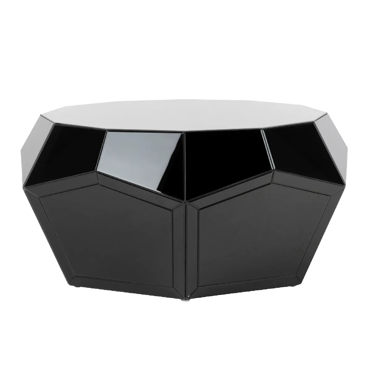 Comparer les prix de Table basse miroir Dayton 99 x 92 x 46 cm