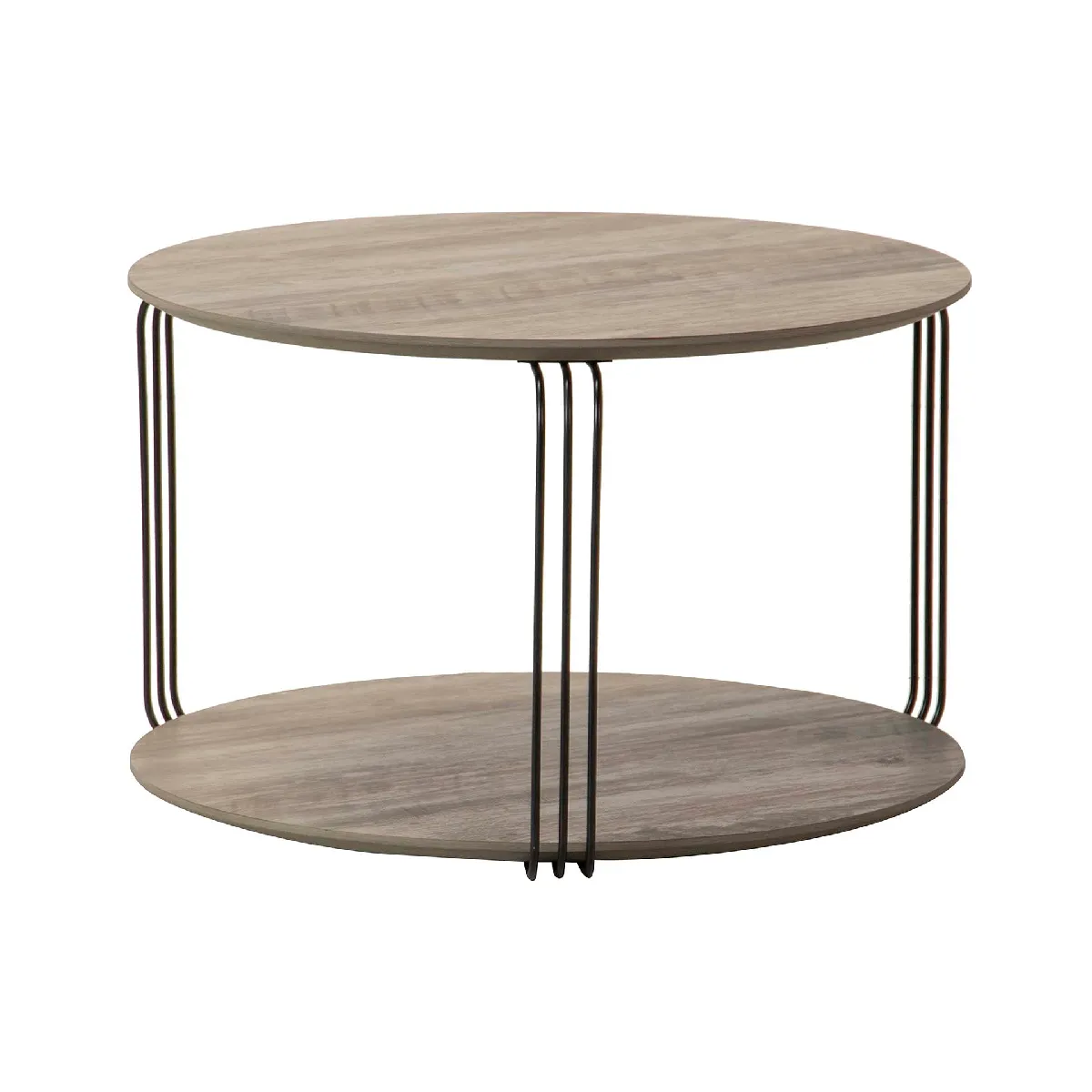 Meilleurs prix pour Table basse en MDF, métal et vinyle, à monter soi-même, 60 x 60 x 37 cm