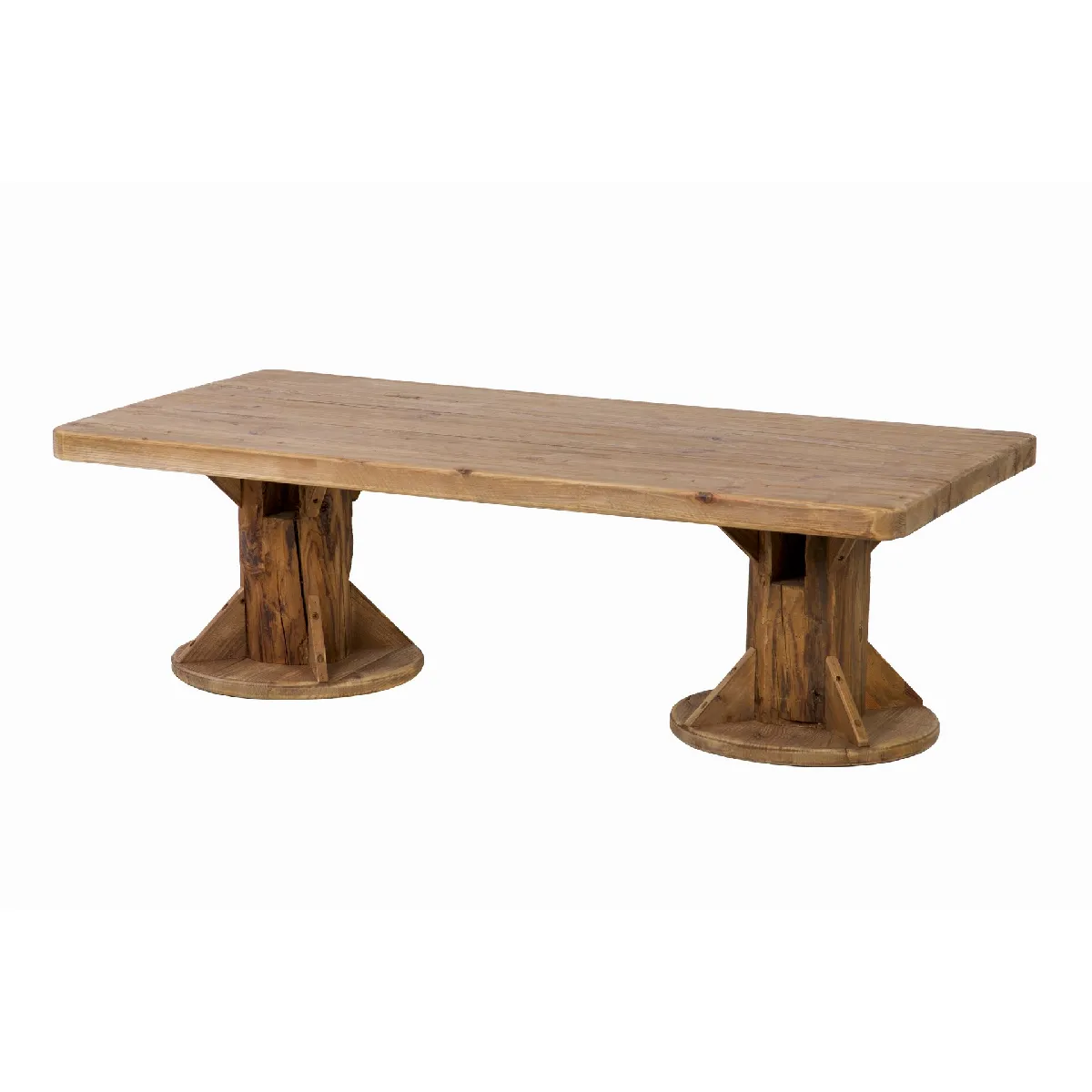 Comparer les prix de Table basse en bois Bacolod 135 x 70 x 43 cm
