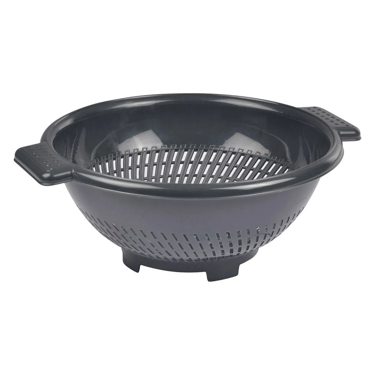 Homea Passoire Ronde Merle 25Cm Anthracite
