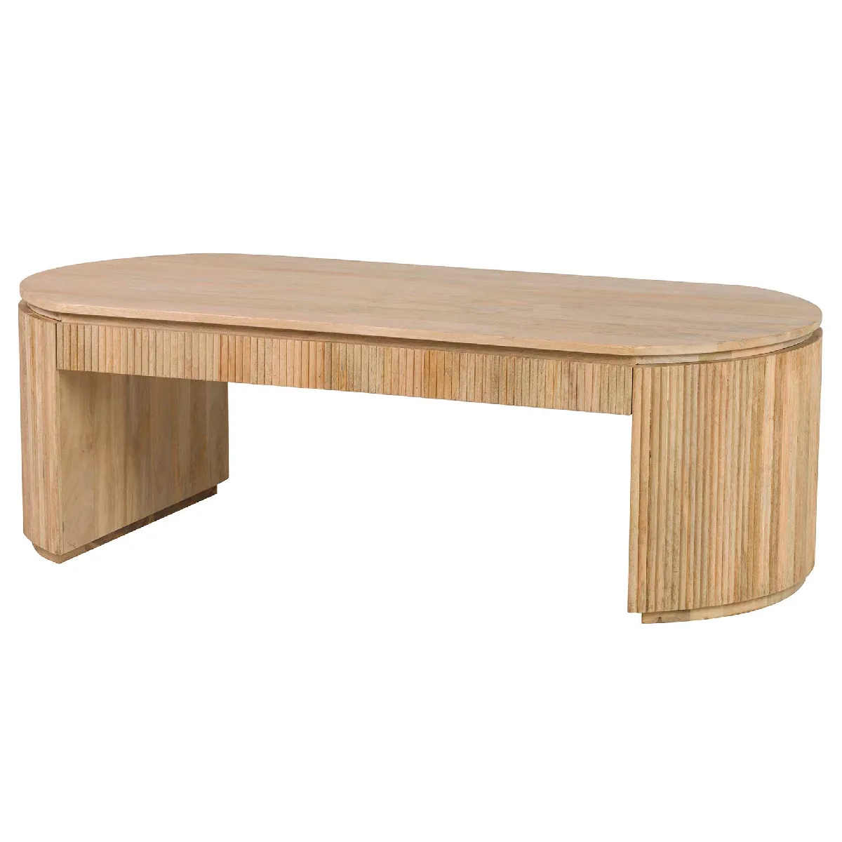 Meilleurs prix pour Table basse Myra en bois de manguier, marron, 140 x 70 x 45 cm