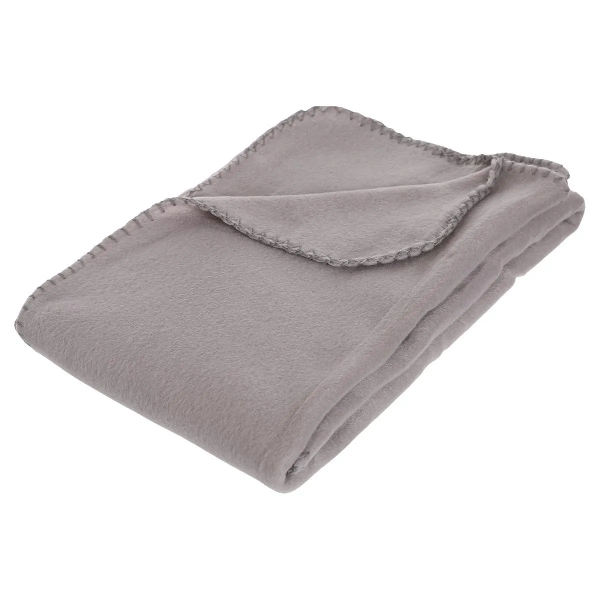 Paris Prix Gris Plaid Polaire Microfibre 125X150cm - Image 2