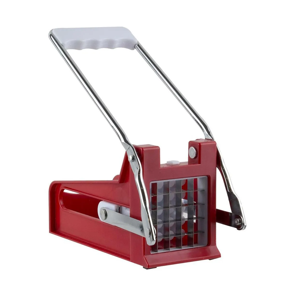Generique Rouge Coupe Frites "2 Grilles" 24Cm - Image 3