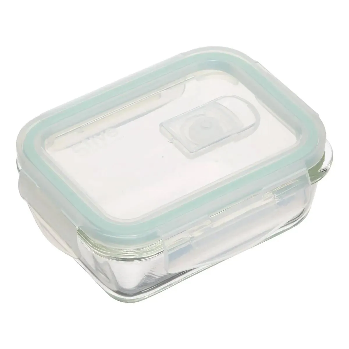 Five Simply Smart Bleu Boîte De Conservation Verre Clipeat 330Ml