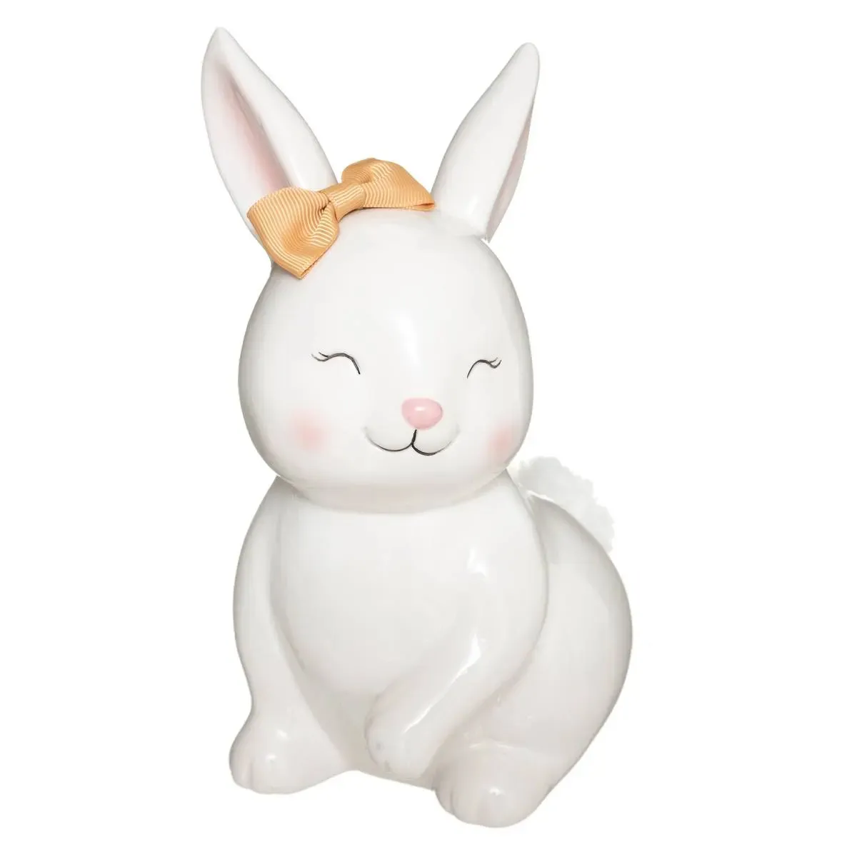 Atmosphera Blanc Tirelire Enfant Lapin 22Cm