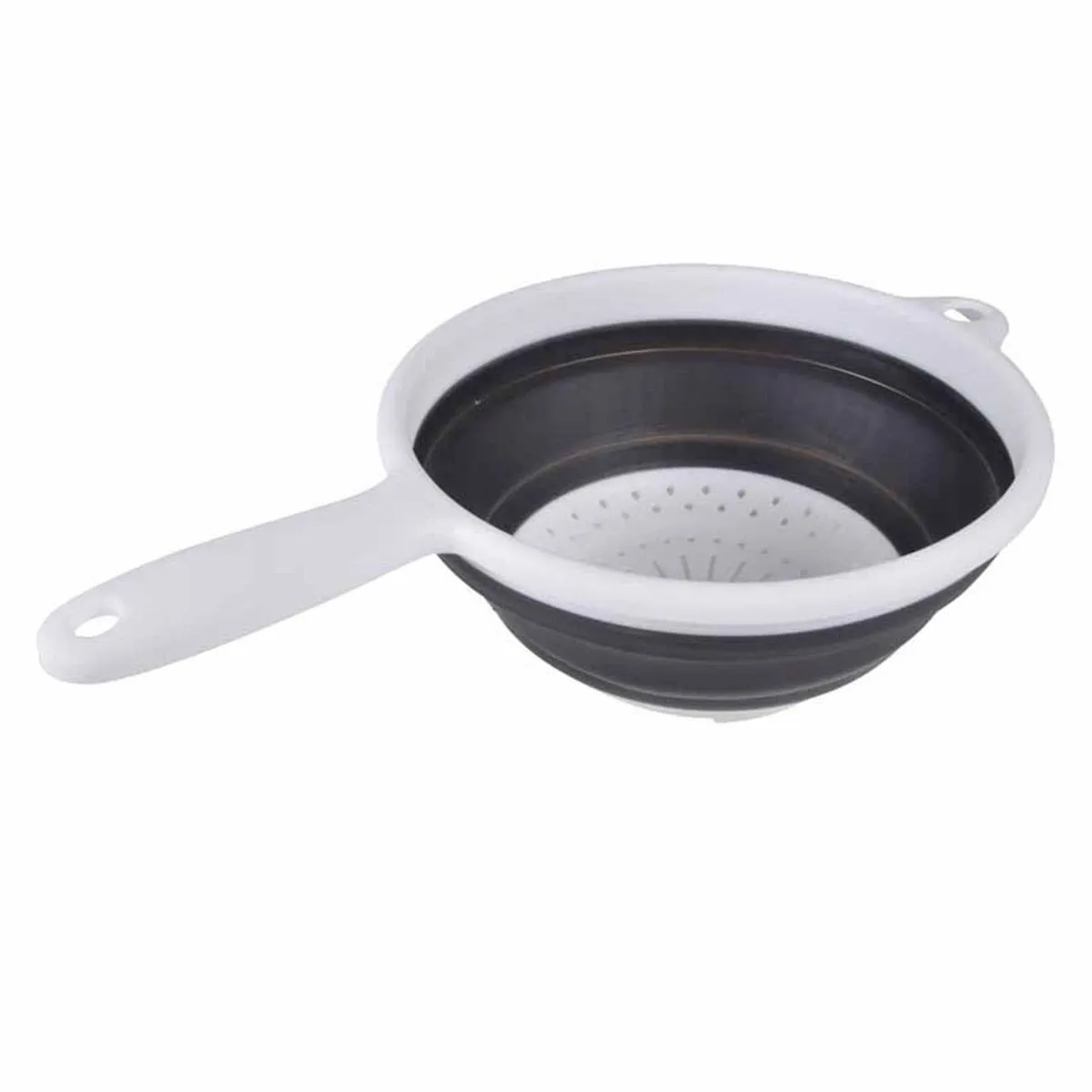 Homea Passoire Avec Manche Rétractable 36Cm Anthracite
