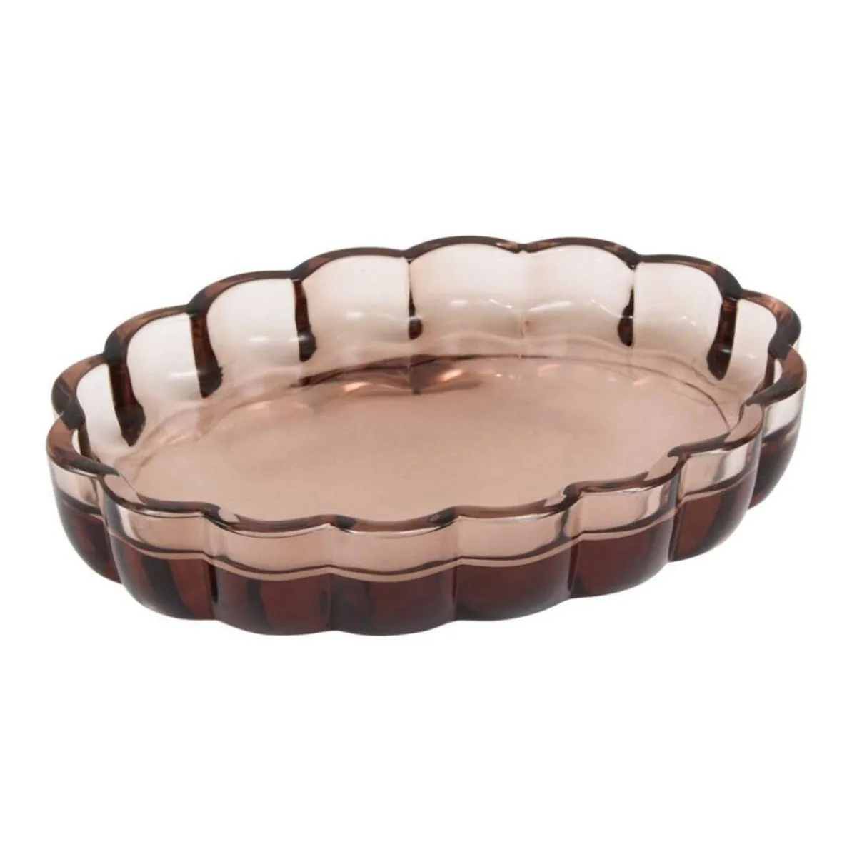 Five Simply Smart Orange Porte-Savon En Verre Floréa - 13,8 Cm