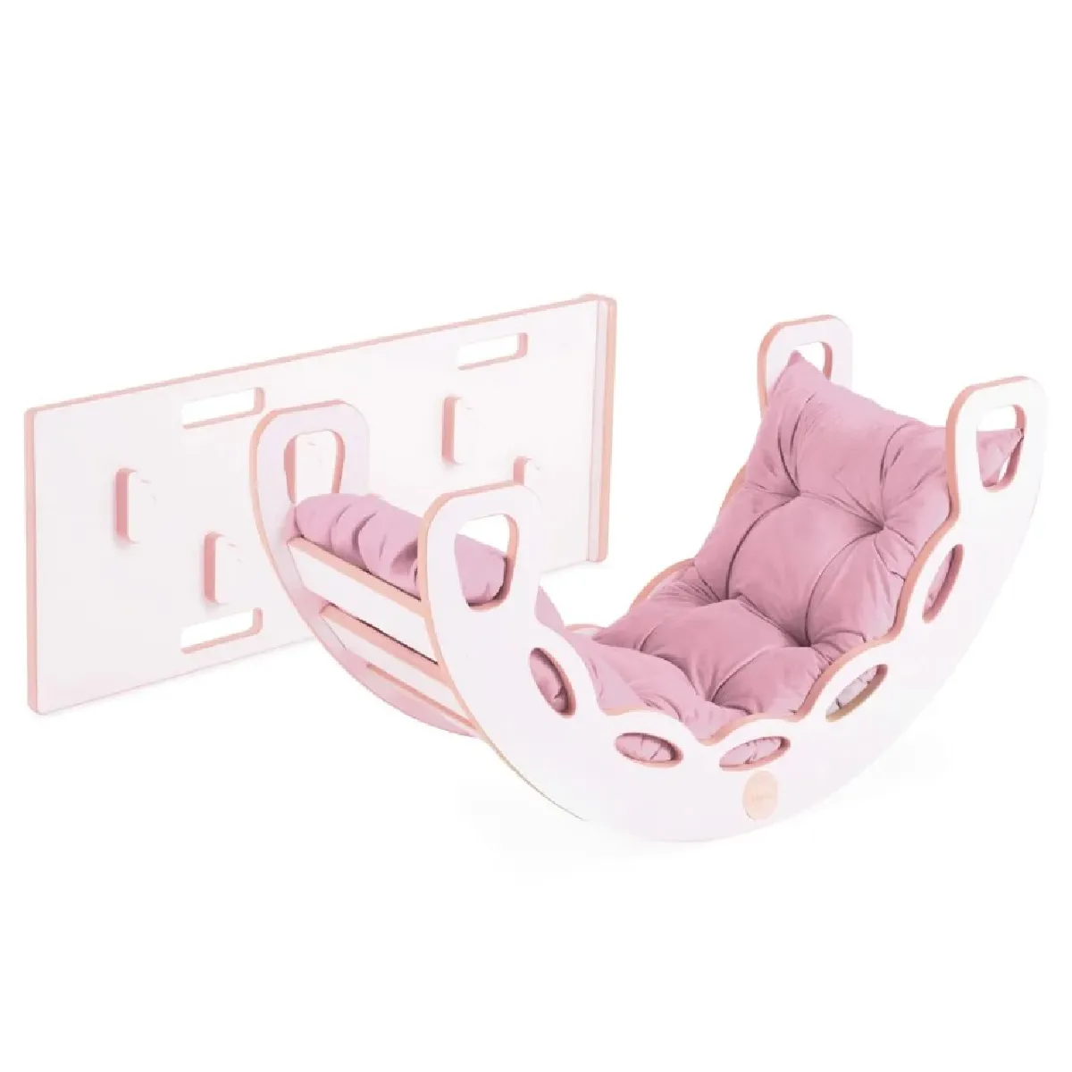 Petit Rocker 4 en 1 + murtoboggan velours - vue 1