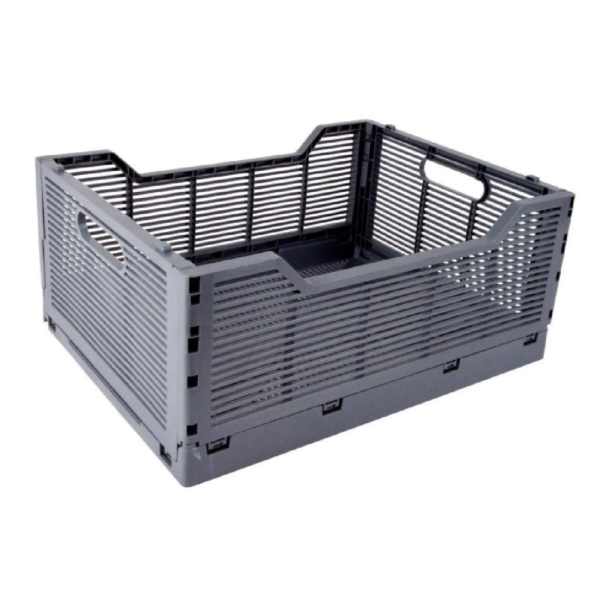 Paris Prix Gris Cagette De Rangement Pliable