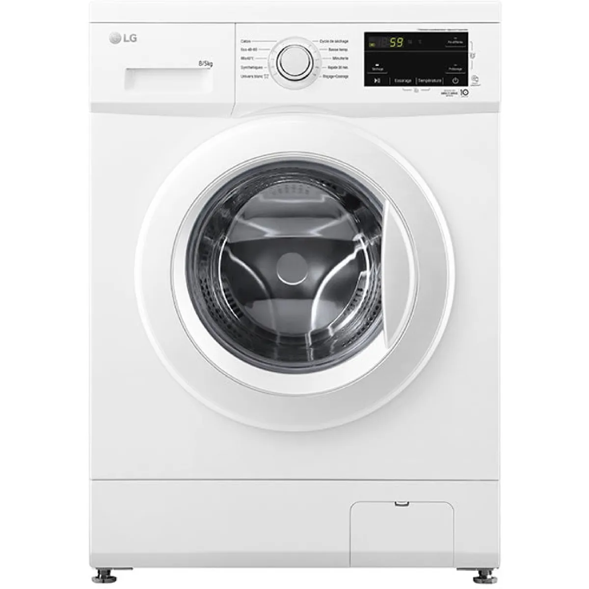 Lavante séchante LG F854M20WR 85 kg | Moteur Direct Drive™ - vue 4