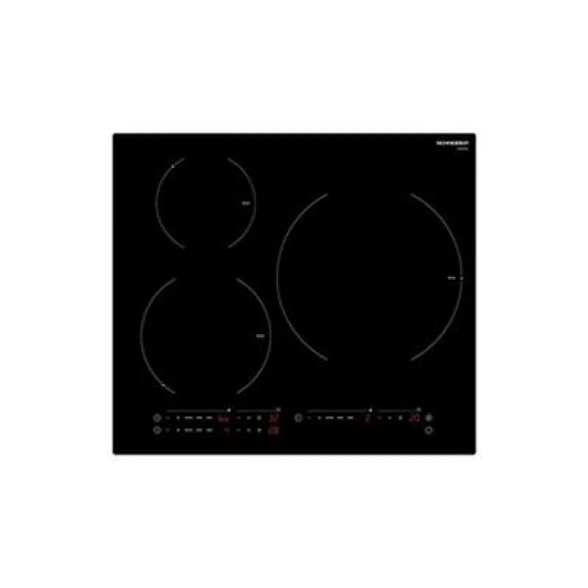 Table de cuisson induction SCHNEIDER SCTI6030AD TU 3 foyers Touches sensitives - vue 2