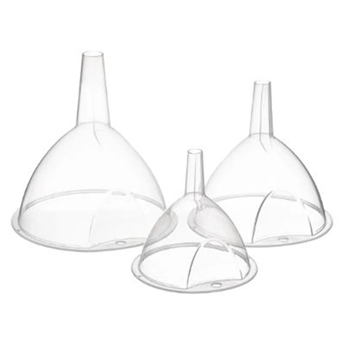 Five Simply Smart Lot De 3 Entonnoirs Tretcher 15Cm Transparent