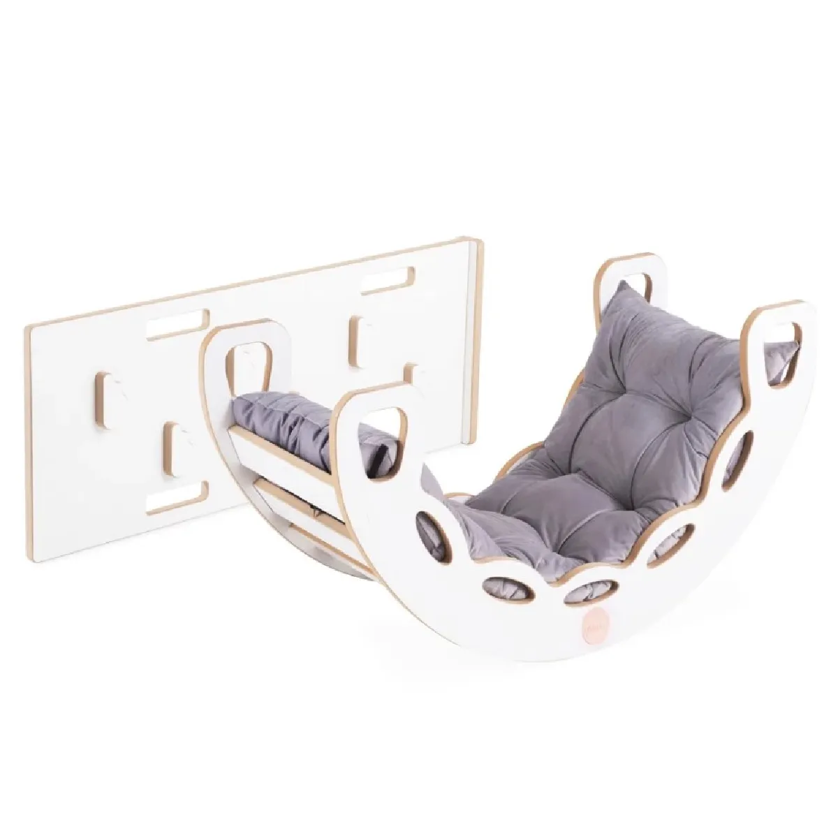 Petit Rocker 4 en 1 + murtoboggan velours - vue 2