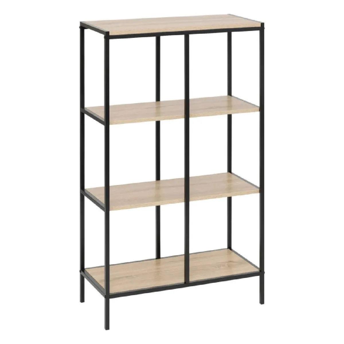 Five Simply Smart Noir Étagère 6 Cases - Naturel