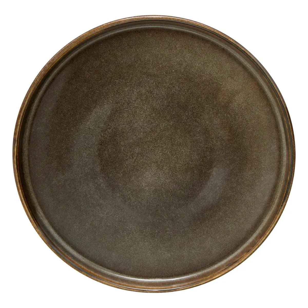 Lot de 6 Assiettes à Dessert Terre Inconnue 21cm Marron