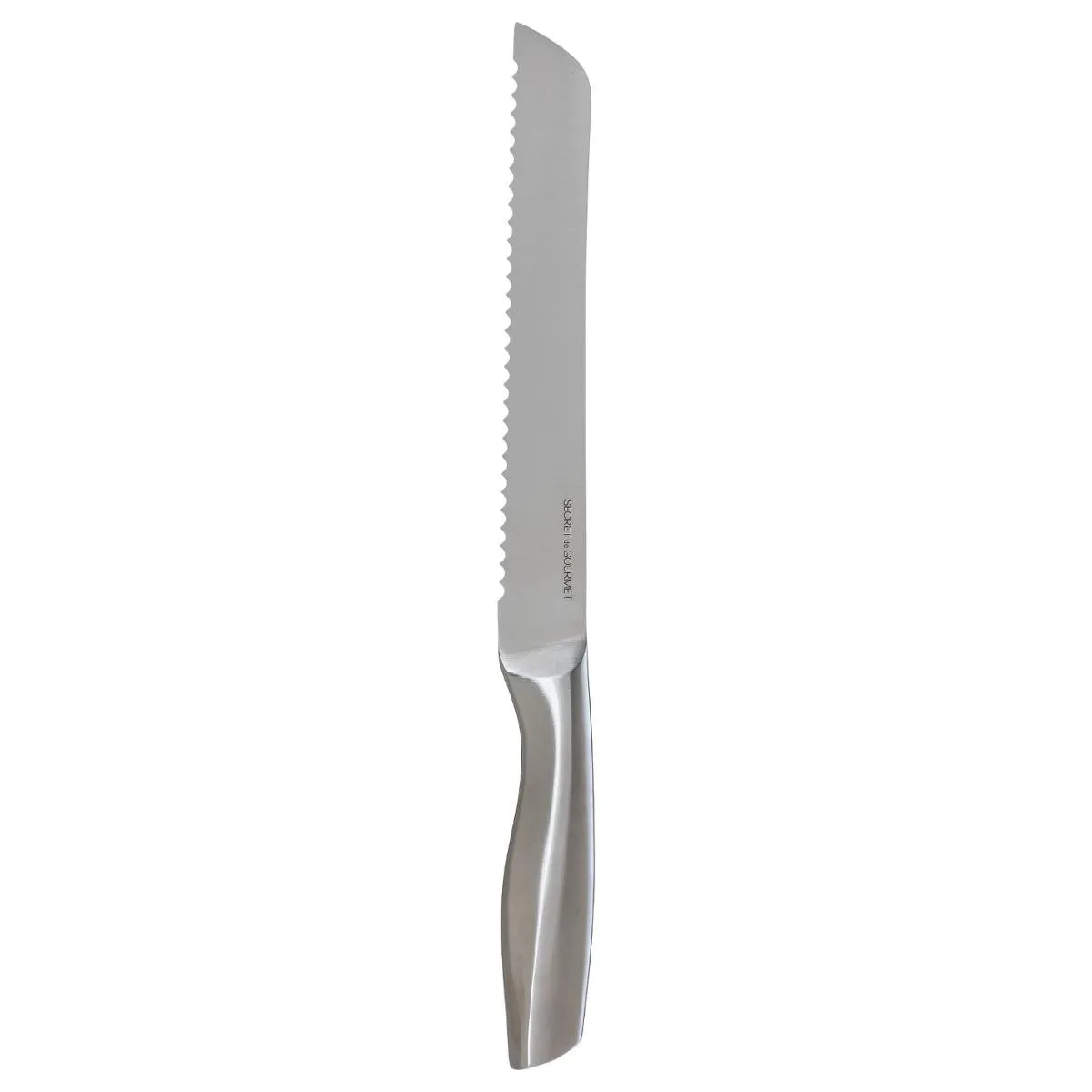 Couteau à Pain Inox Forgé 34cm Gris