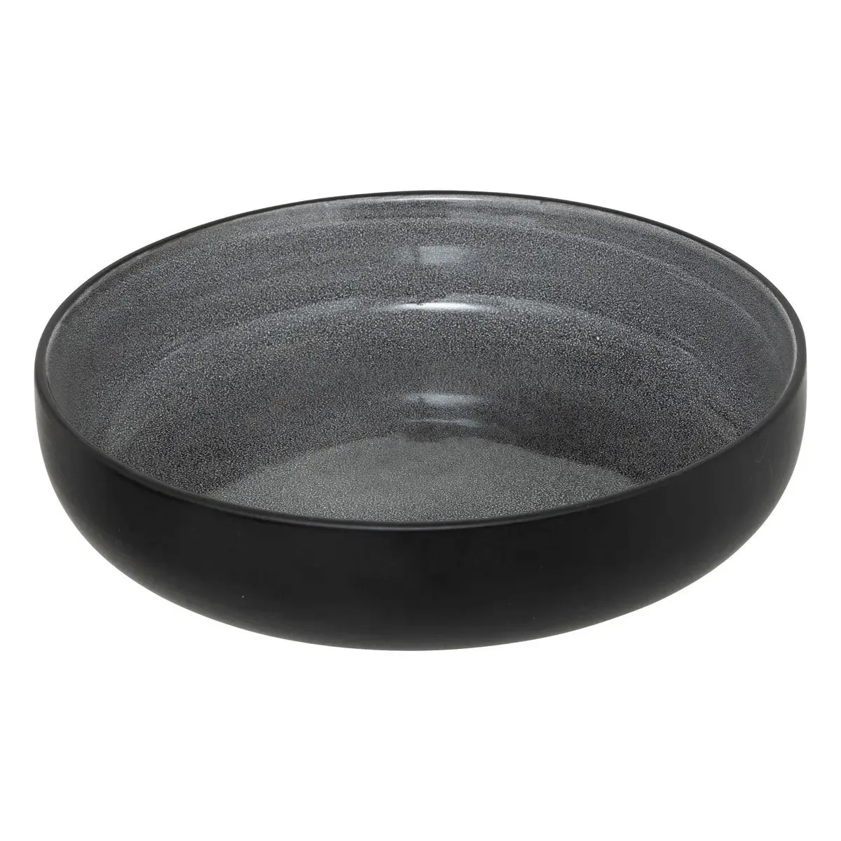 Lot de 6 Assiettes Creuses Diane 21cm Gris Foncé