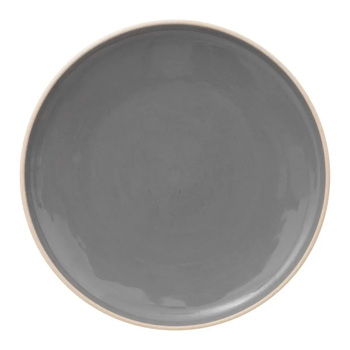 Lot de 6 Assiettes à Dessert Asma 19cm Gris