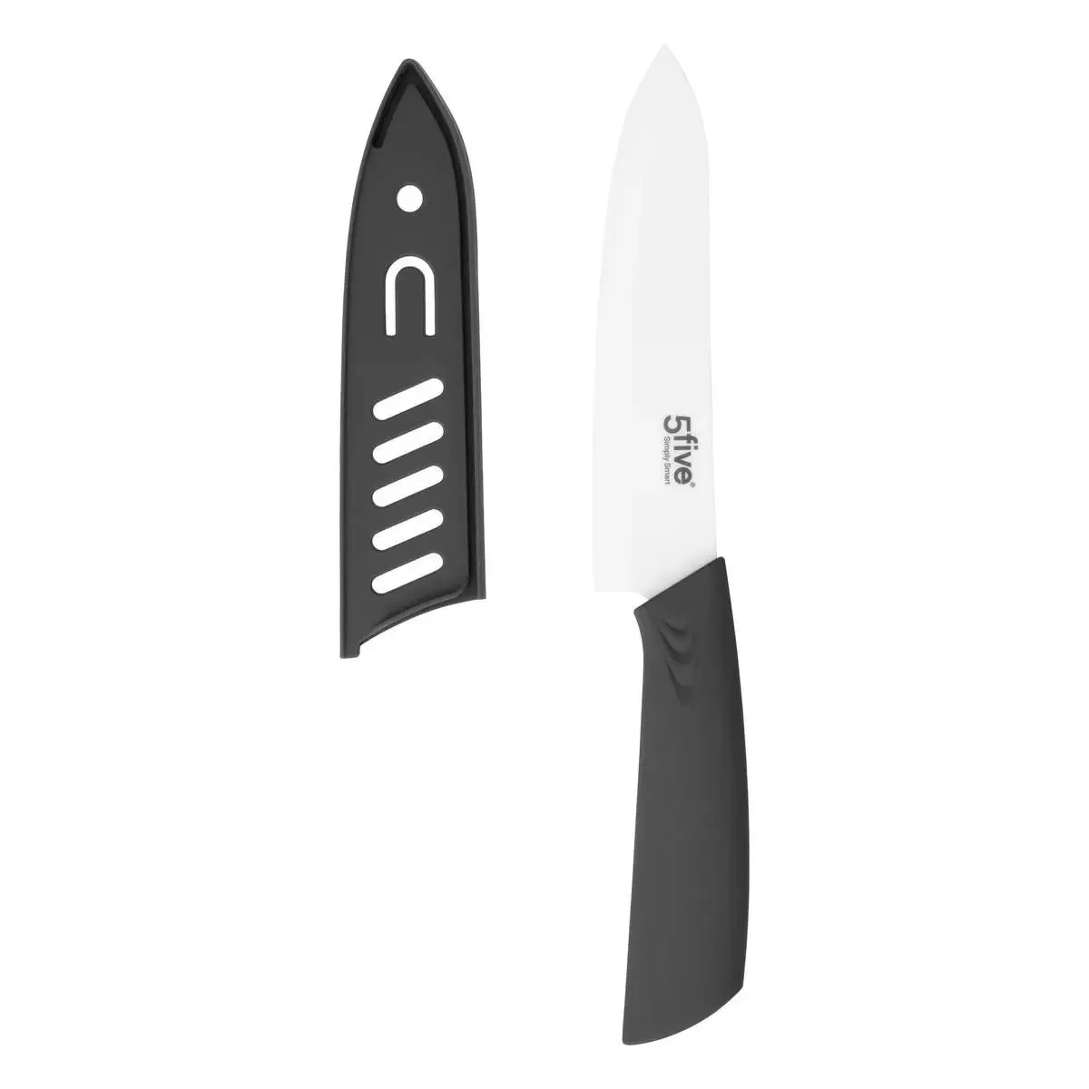 Couteau en Céramique Zirco 27cm Gris