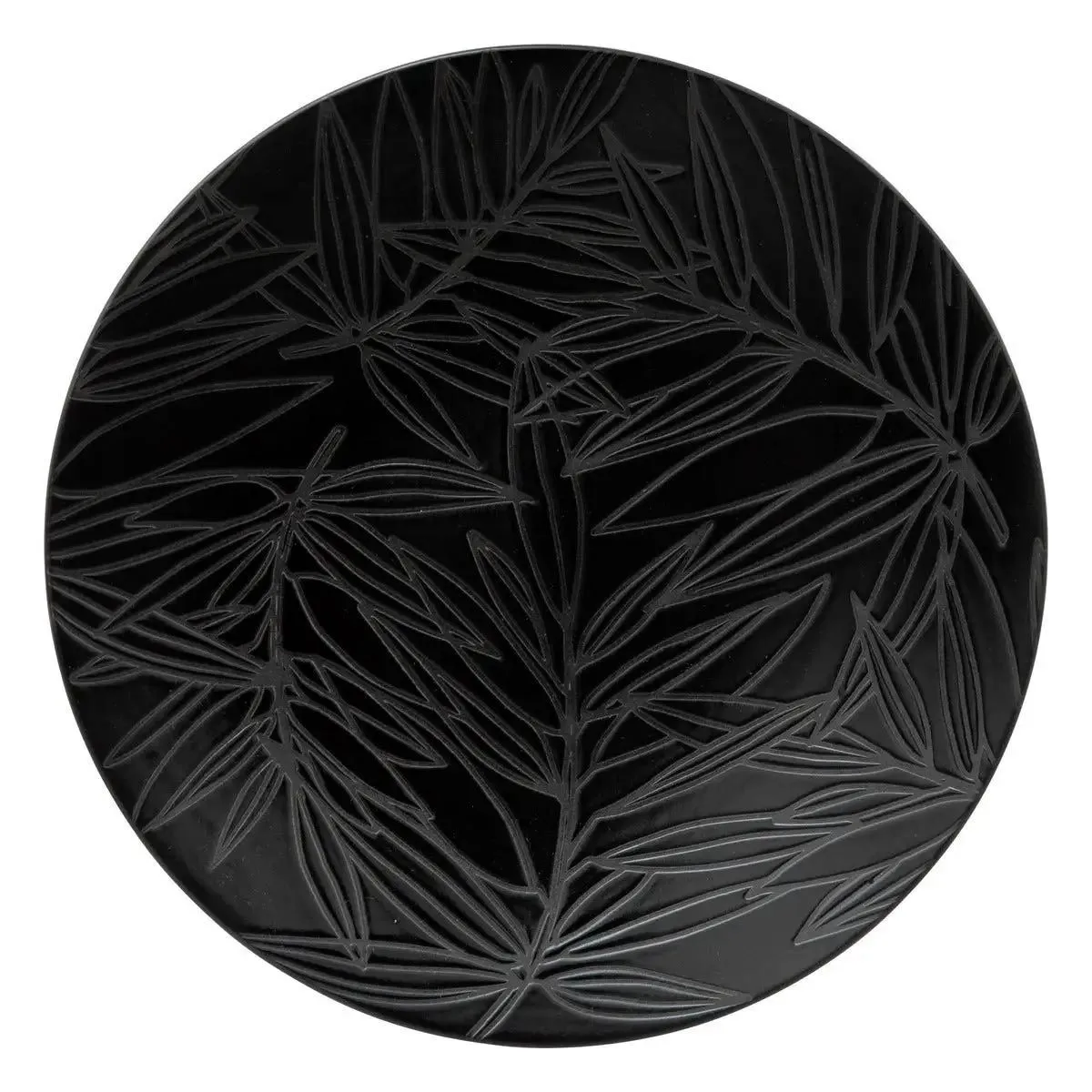 Lot de 6 Assiettes à Dessert Vegy 21cm Noir