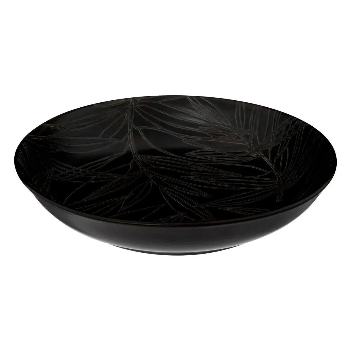 Lot de 6 Assiettes Creuses Vegy 19cm Noir
