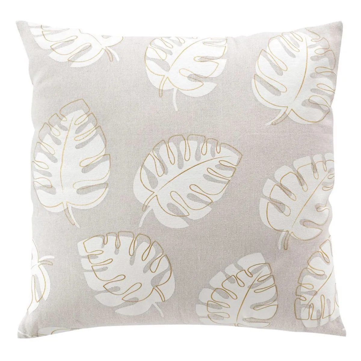 Non Communiqué Beige Coussin Déco Imprimé "Evasion" 45X45cm - Image 3