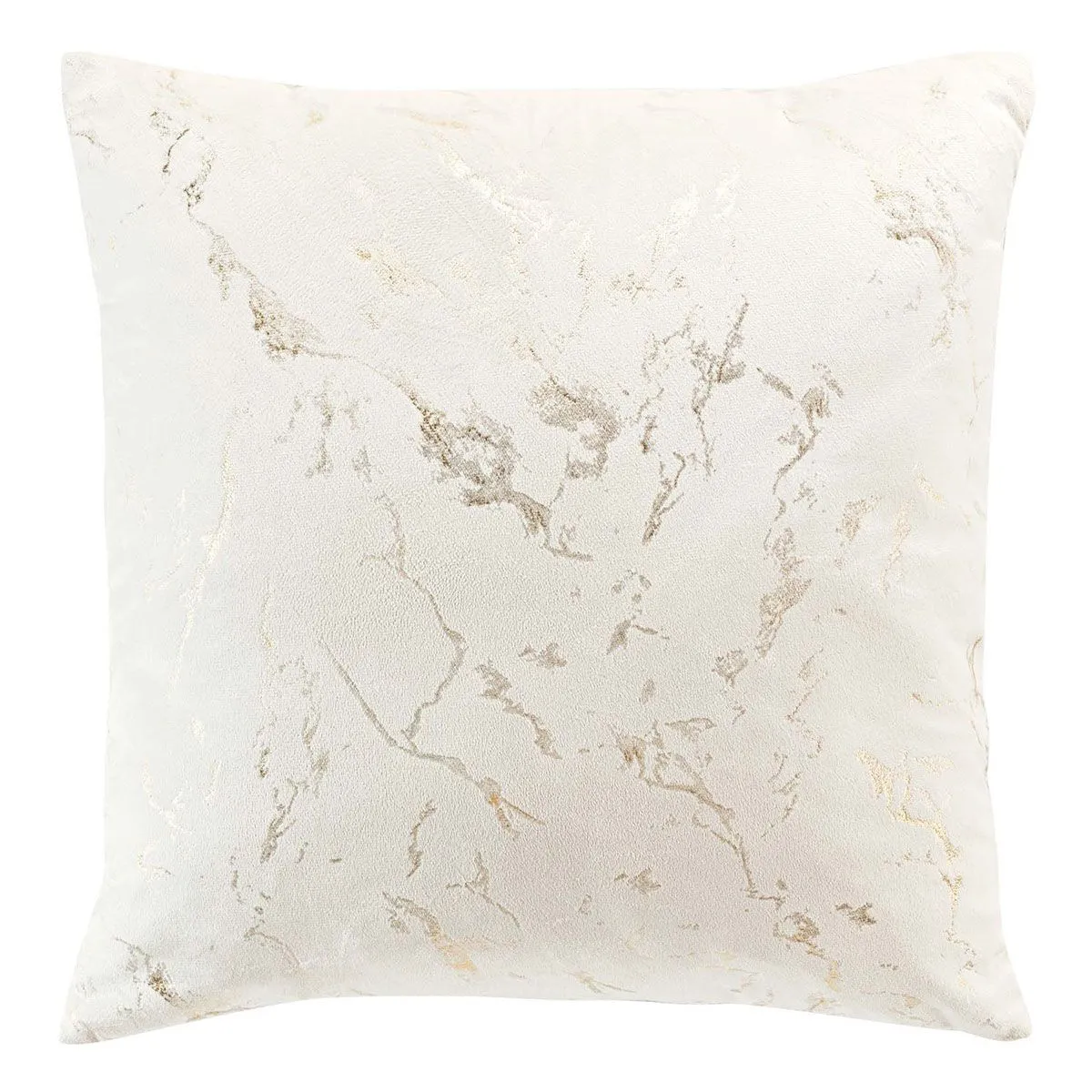 Generique Beige Coussin Déco Velours "Marius" 45X45cm - Image 3