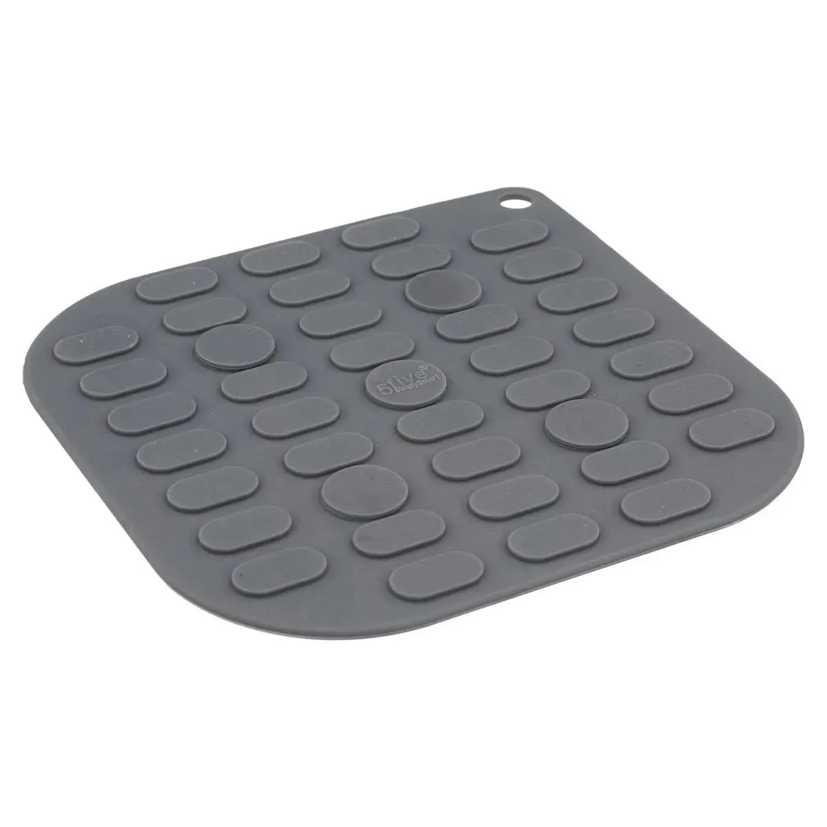 Five Simply Smart Gris Dessous De Plat En Silicone Aimanté 16Cm