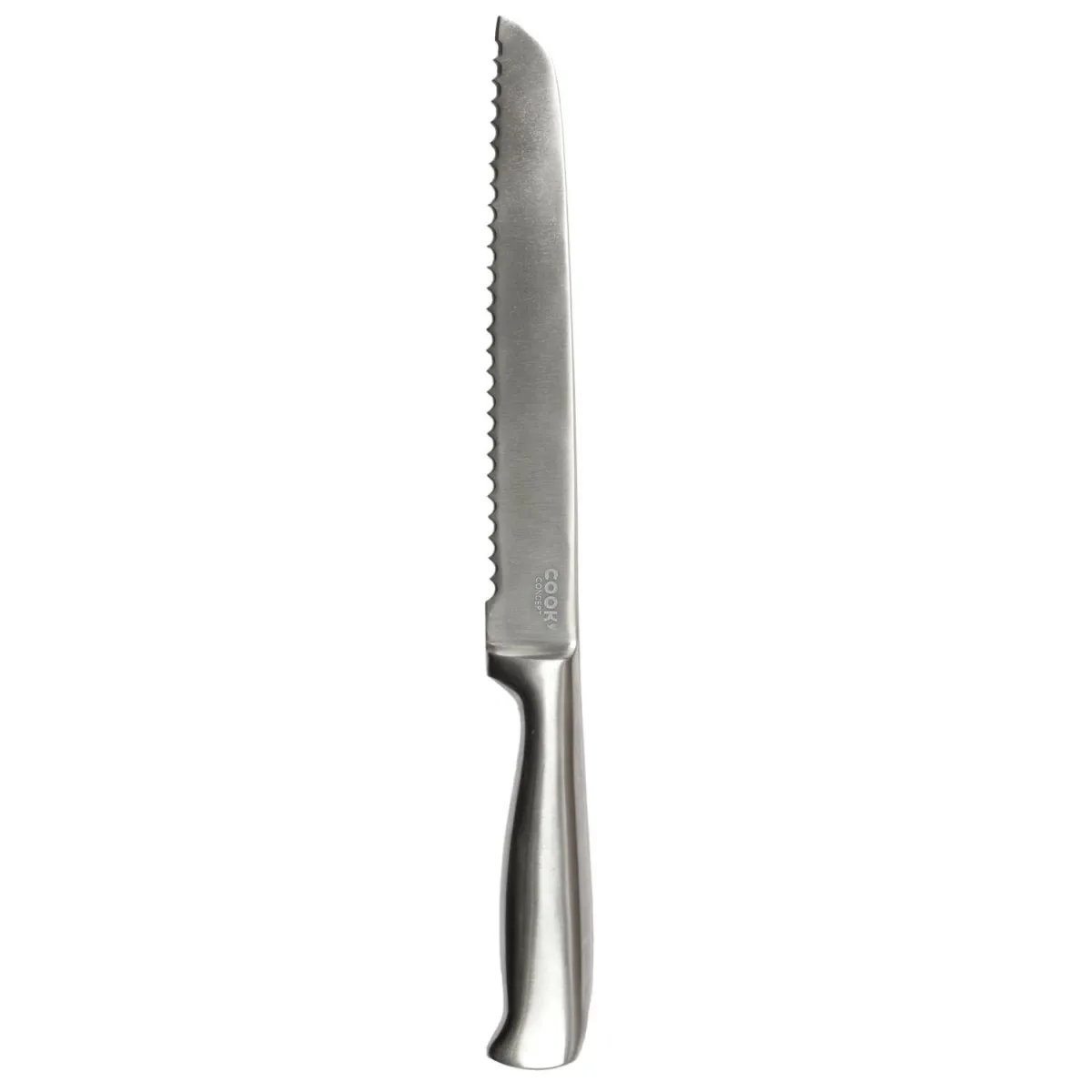 Couteau à Pain en Acier Inox 33cm Argent