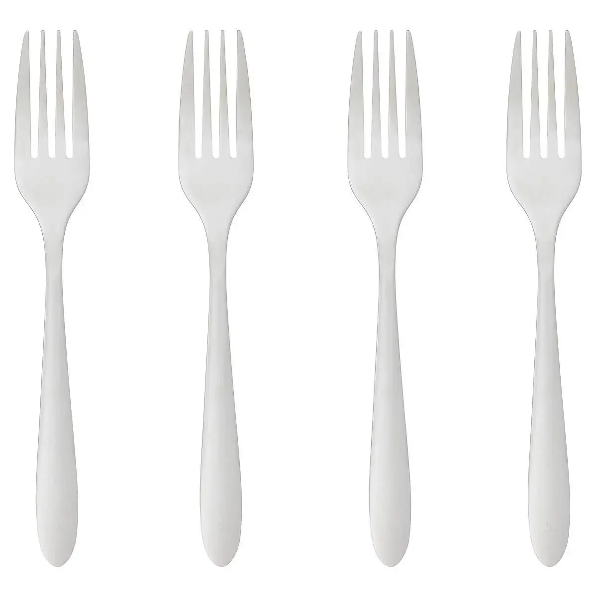 Secret De Gourmet Argent Lot De 4 Fourchettes Inox Nevis 19Cm