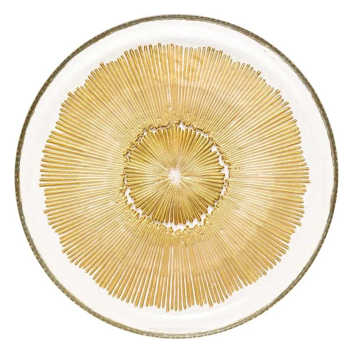 Lot de 6 Assiettes à Dessert Celeste 20cm Doré