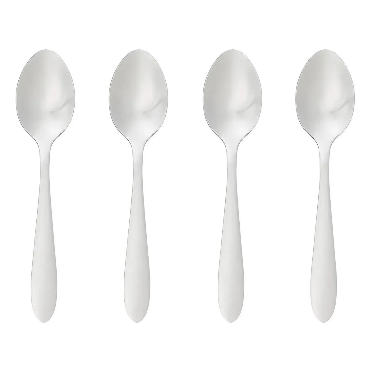 Lot de 4 Cuillères à Café Inox Nevis 14cm Argent