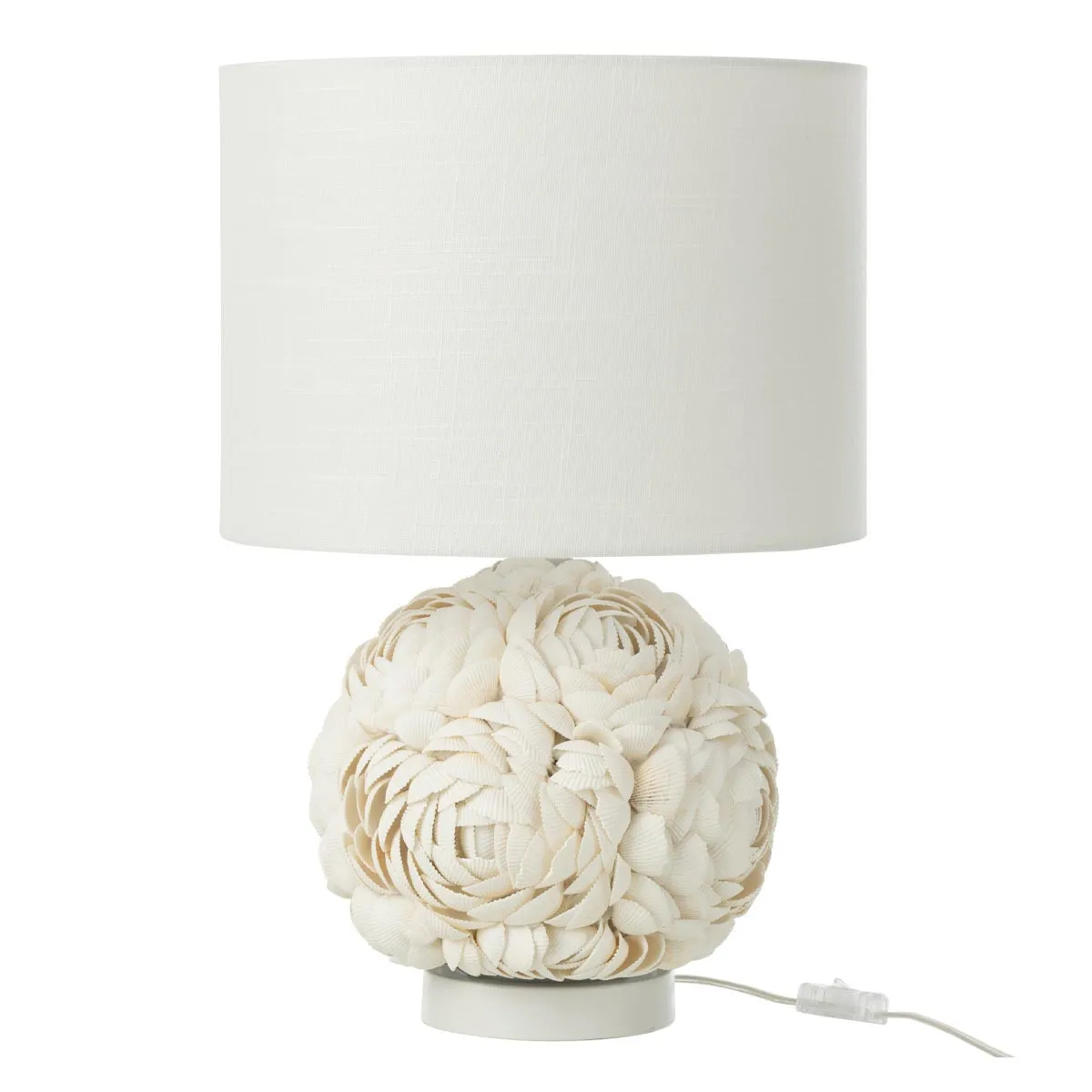 Paris Prix Blanc Lampe À Poser Coquillage
