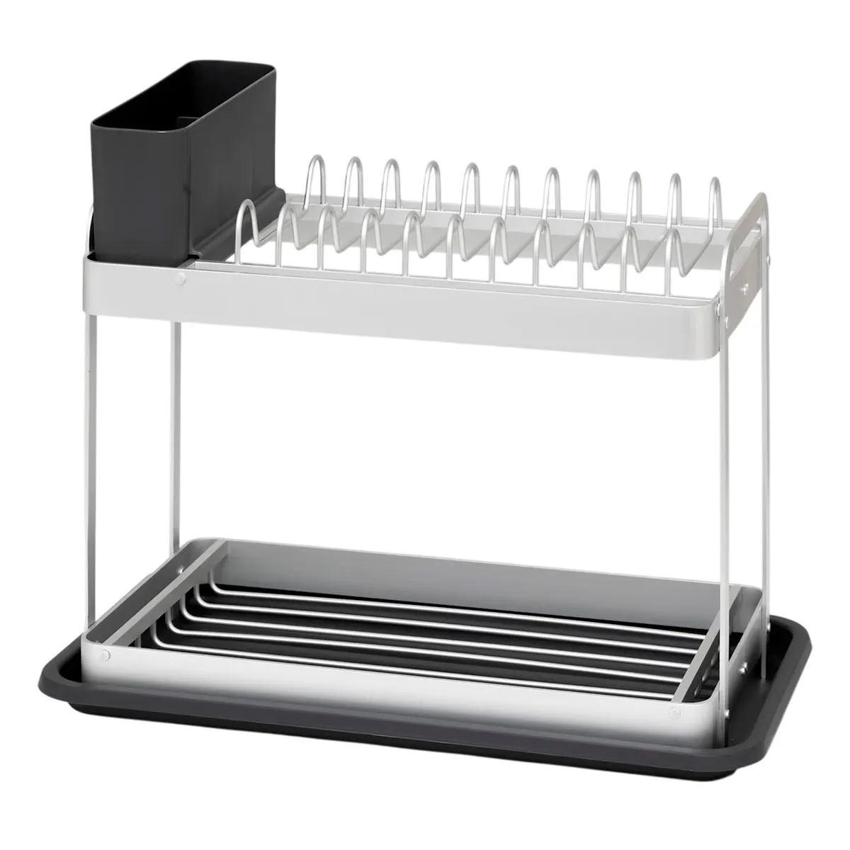 Five Simply Smart Gris Égouttoir À Vaisselle 2 Niveaux 42Cm