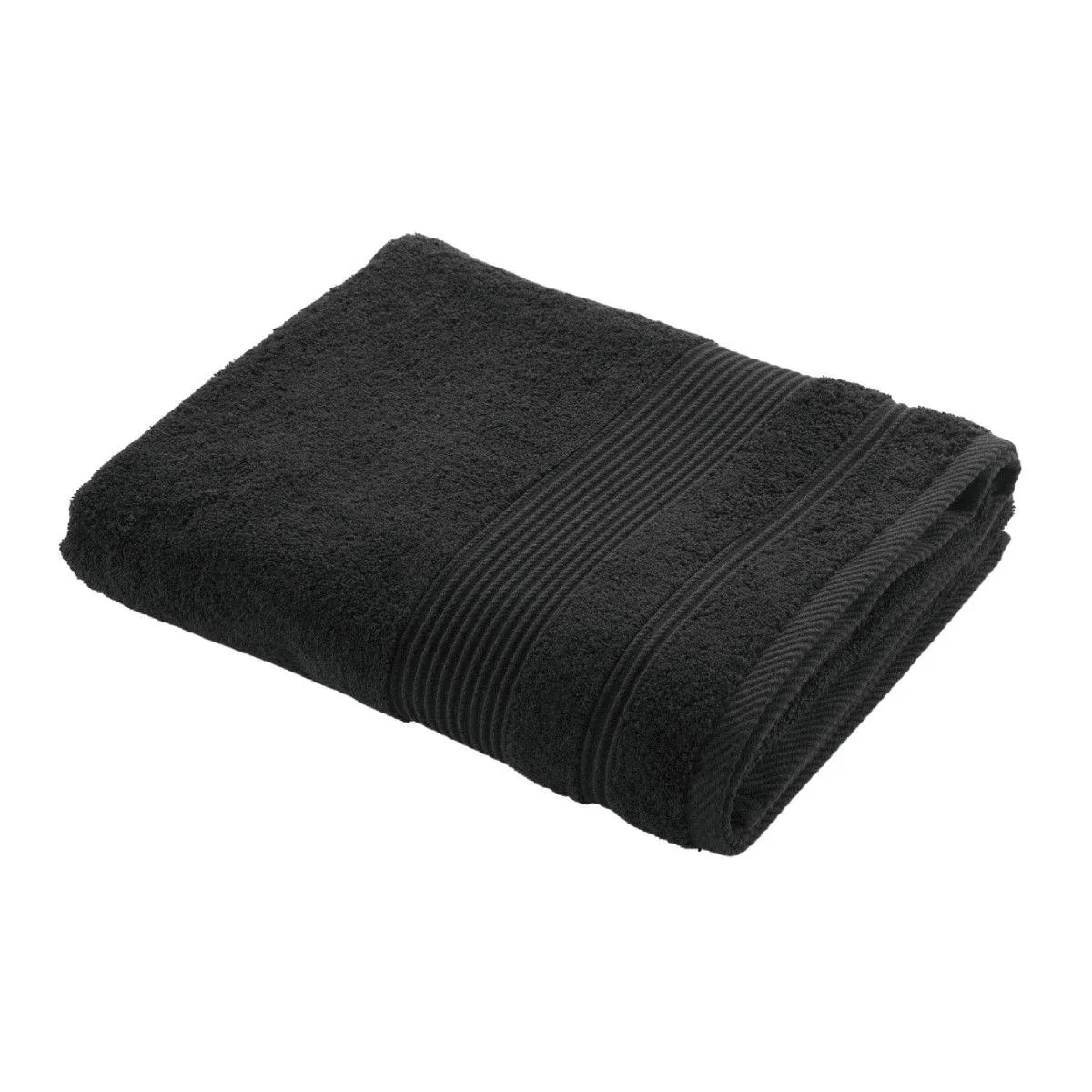 Drap de Bain Tendresse 90x150cm Noir