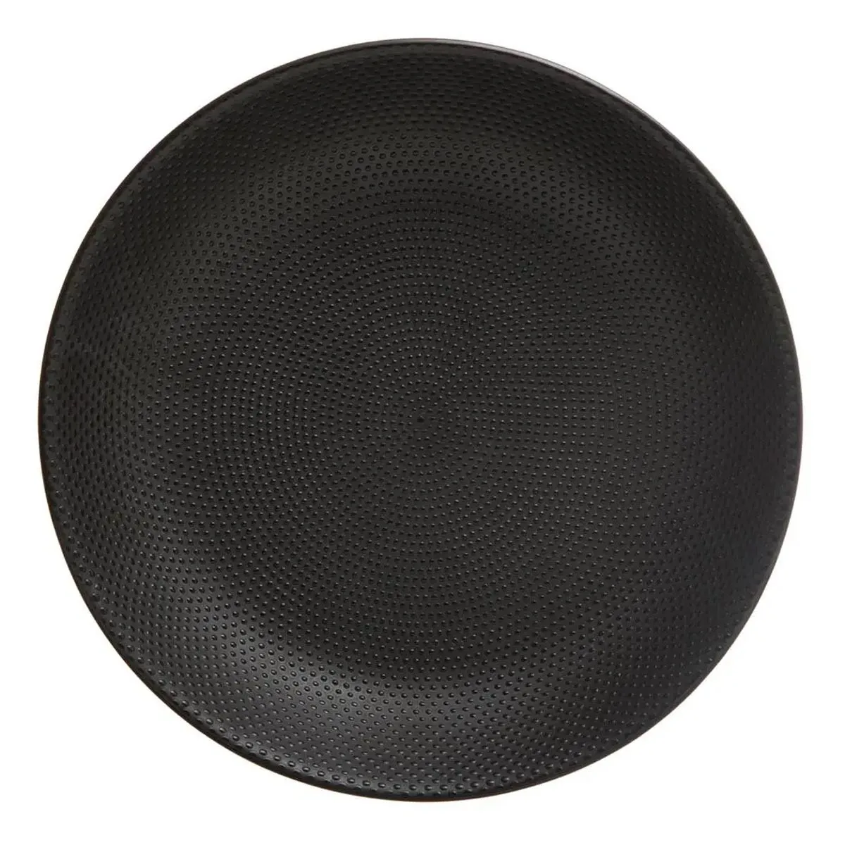 Lot de 6 Assiettes Creuses Caviar 20cm Noir