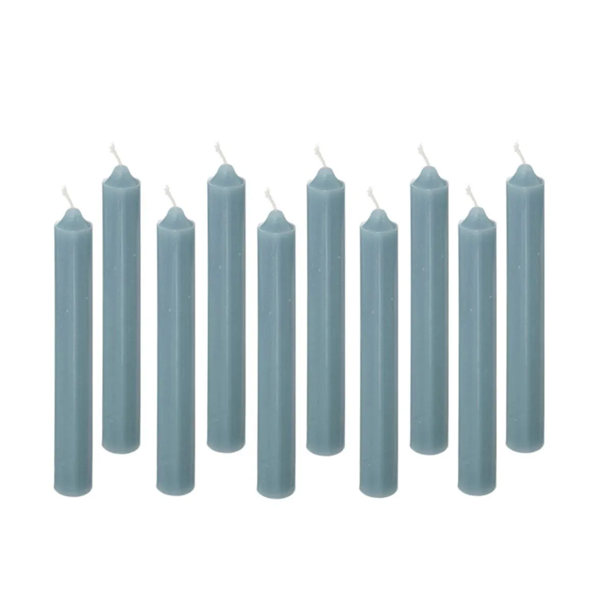 Lot de 10 Bougies Bâton Hugo 16cm