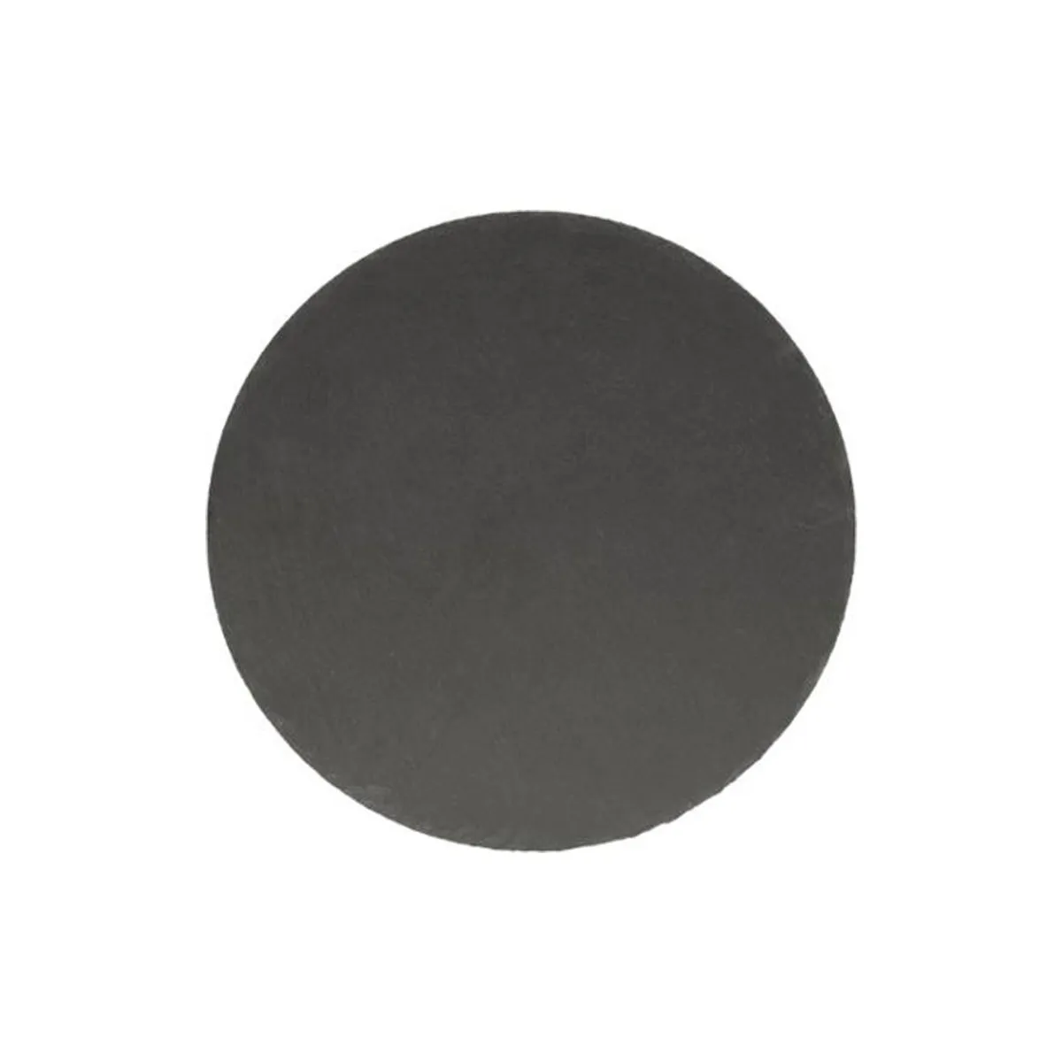 Lot de 6 Assiettes Plates Ardoise 28cm Gris