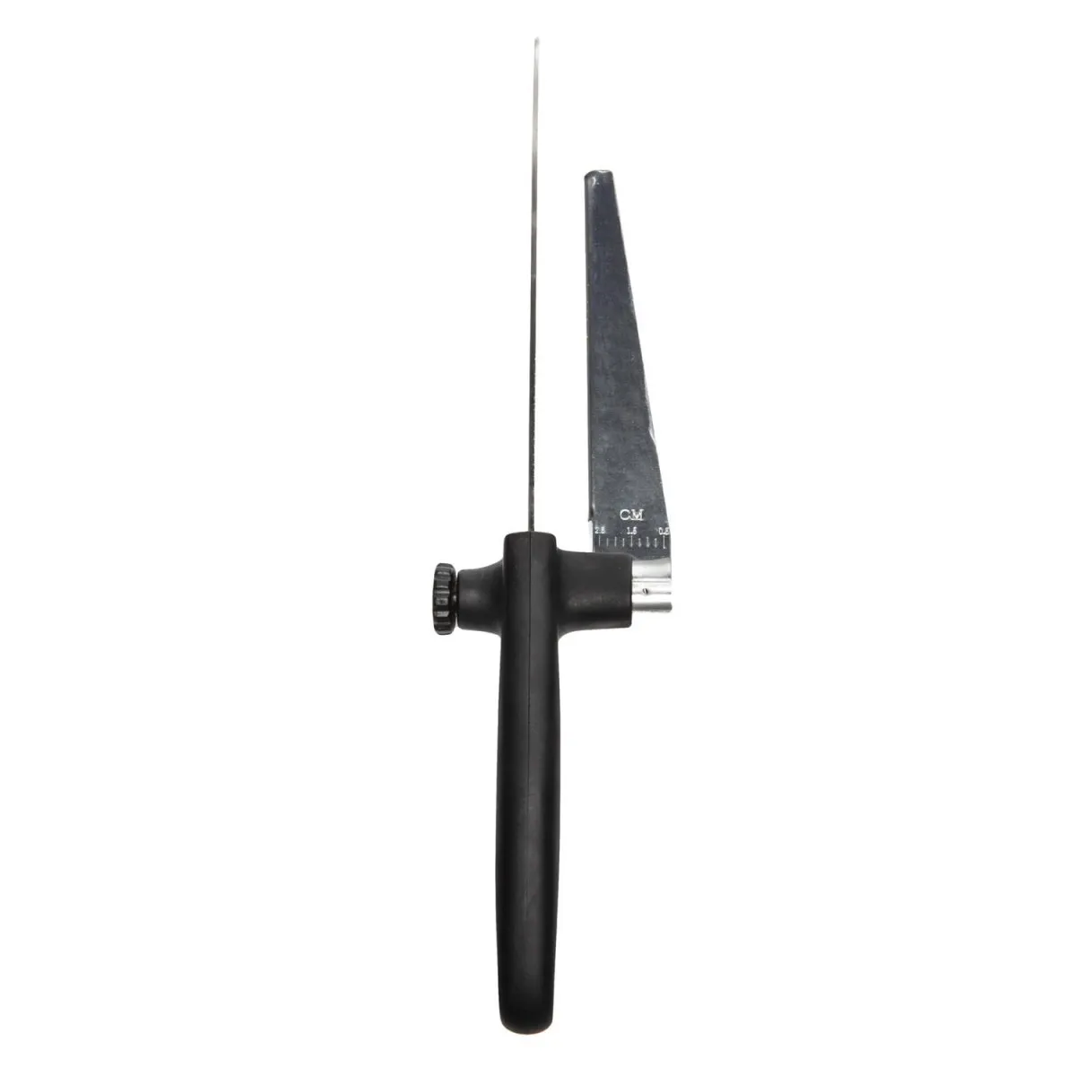 Couteau à Trancher Réglable 32cm Noir