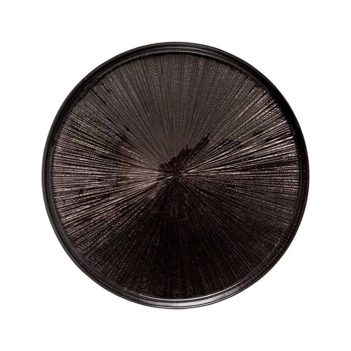 Lot de 6 Assiettes à Dessert Astra 21cm Noir