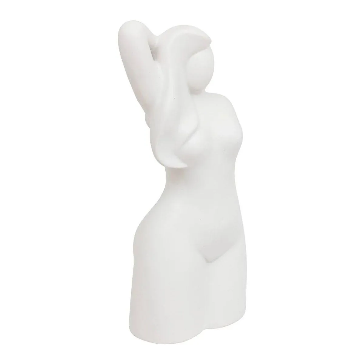 Atmosphera Femme Blanc Statuette Soleya