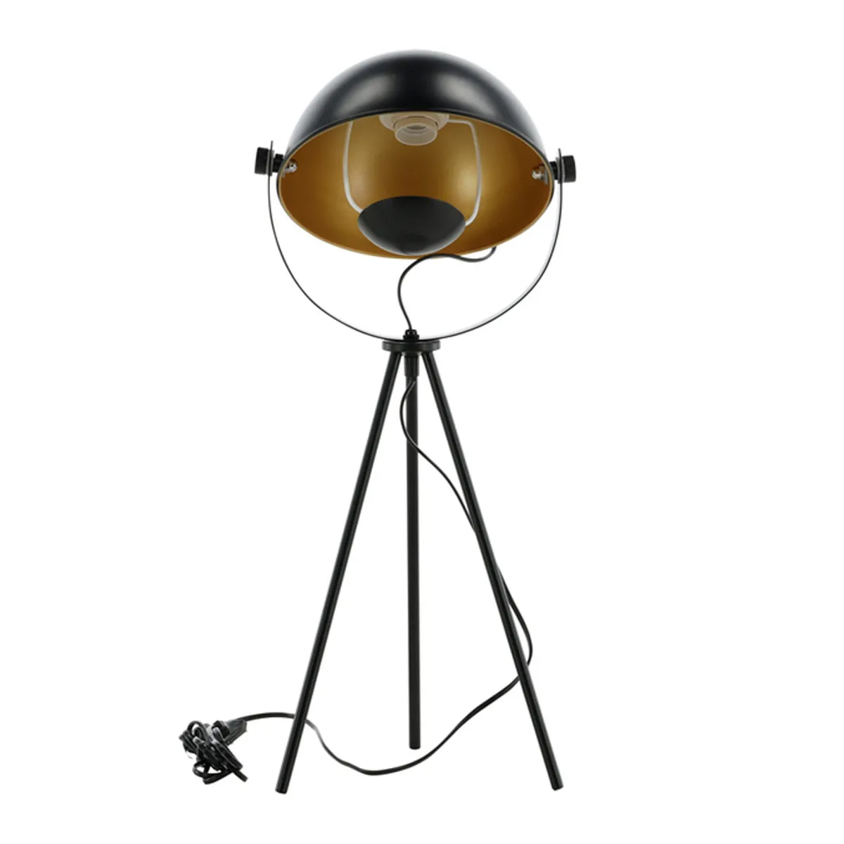 Paris prix Lampe à poser trépied - Noir