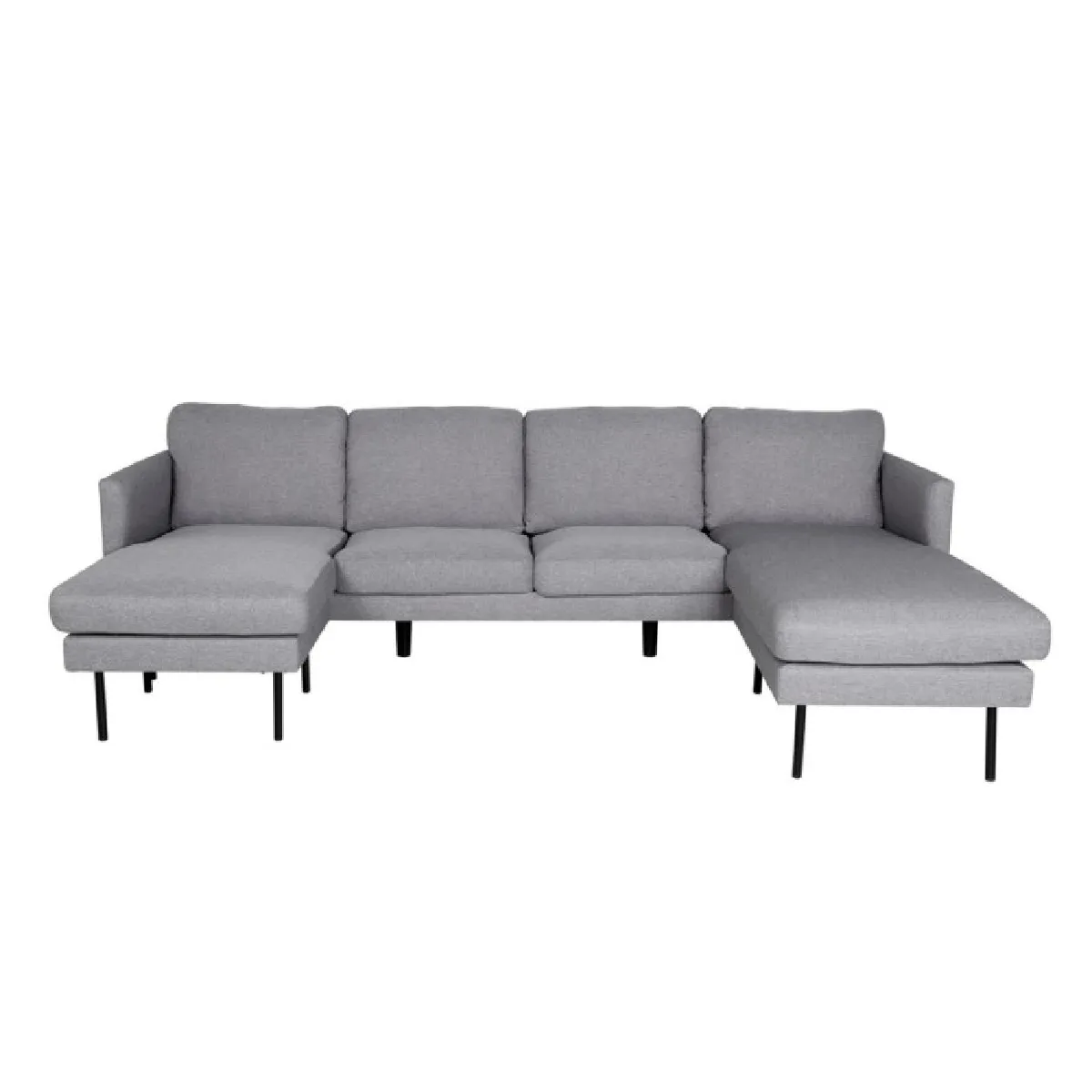 Paris Prix Gris Canapé D'angle Tissu