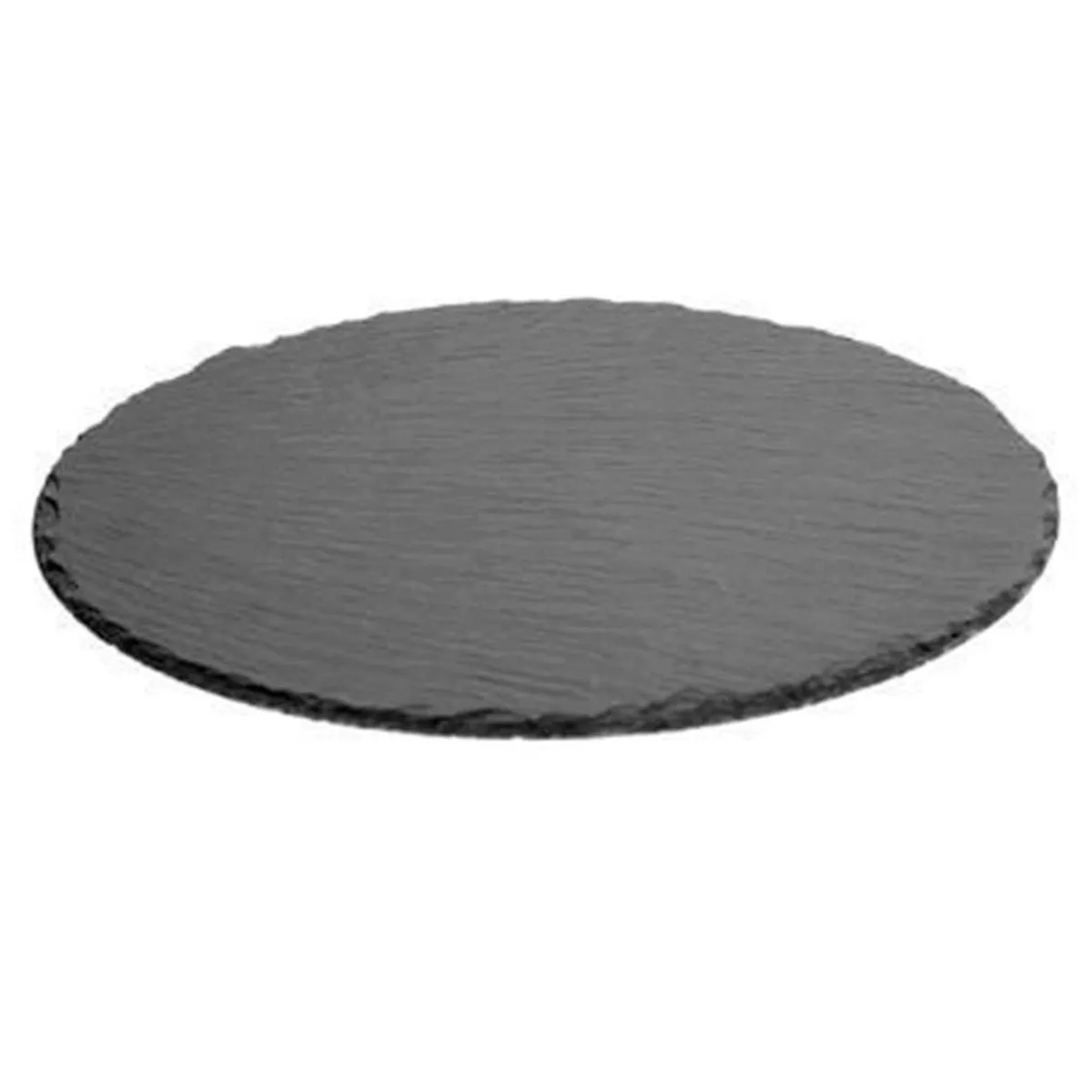 Assiette de Présentation Ardoise 32cm Gris