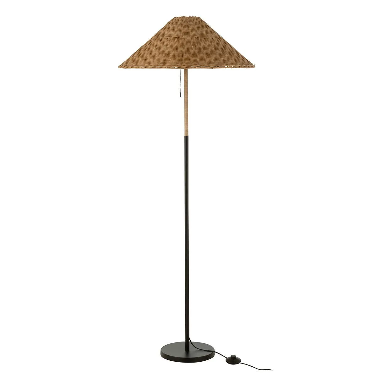 Paris Prix Noir Lampadaire Preston – Naturel &