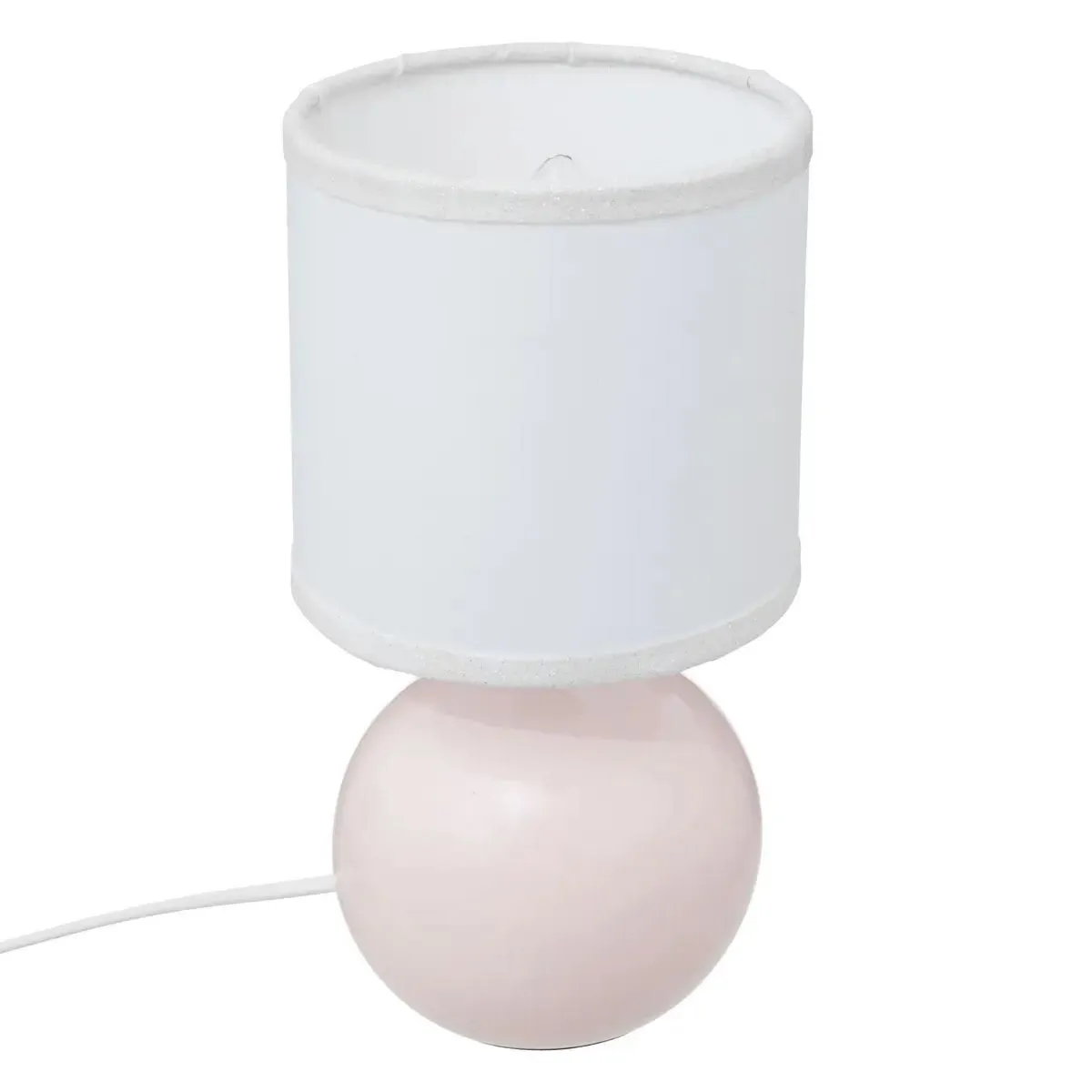 Atmosphera Rose/Clair Lampe À Poser Enfant Timéo