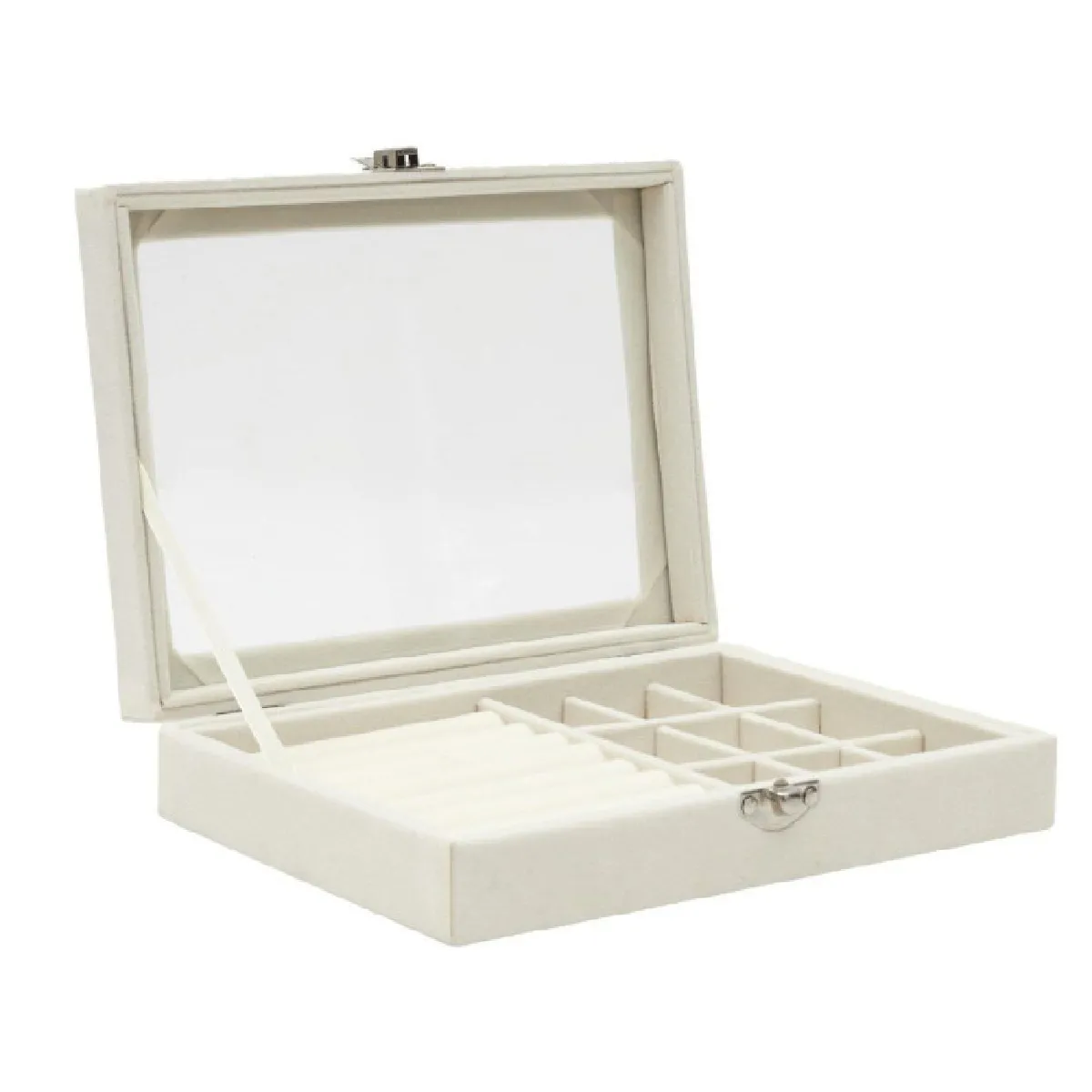 Paris Prix Blanc Boîte À Bijoux Rectangulaire