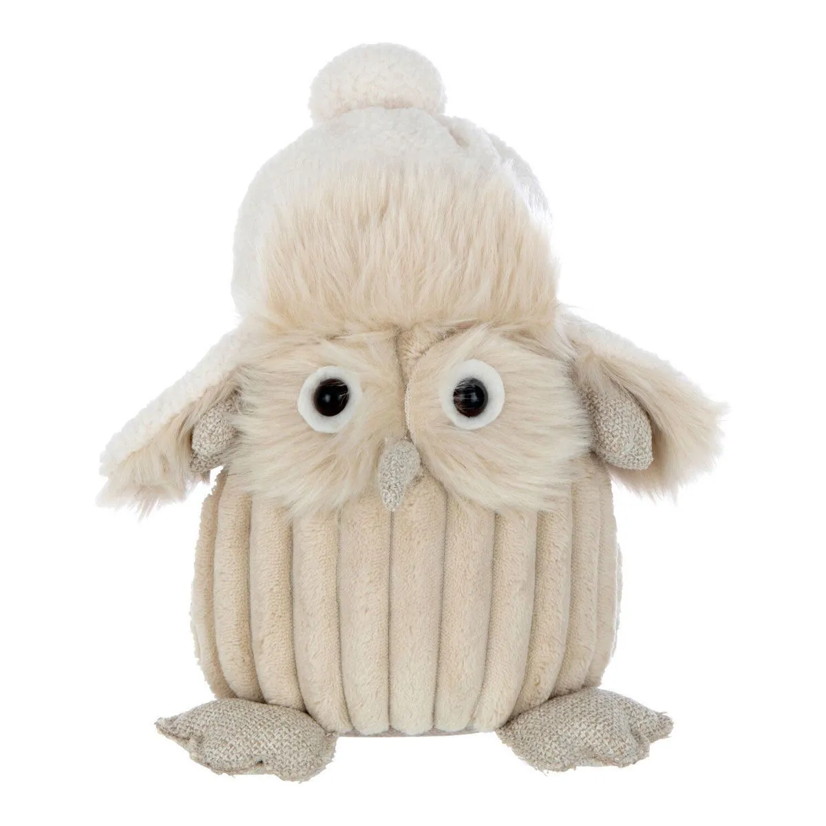 Non Communiqué Beige Statuette Déco Hibou "Charley" 26Cm - Image 2
