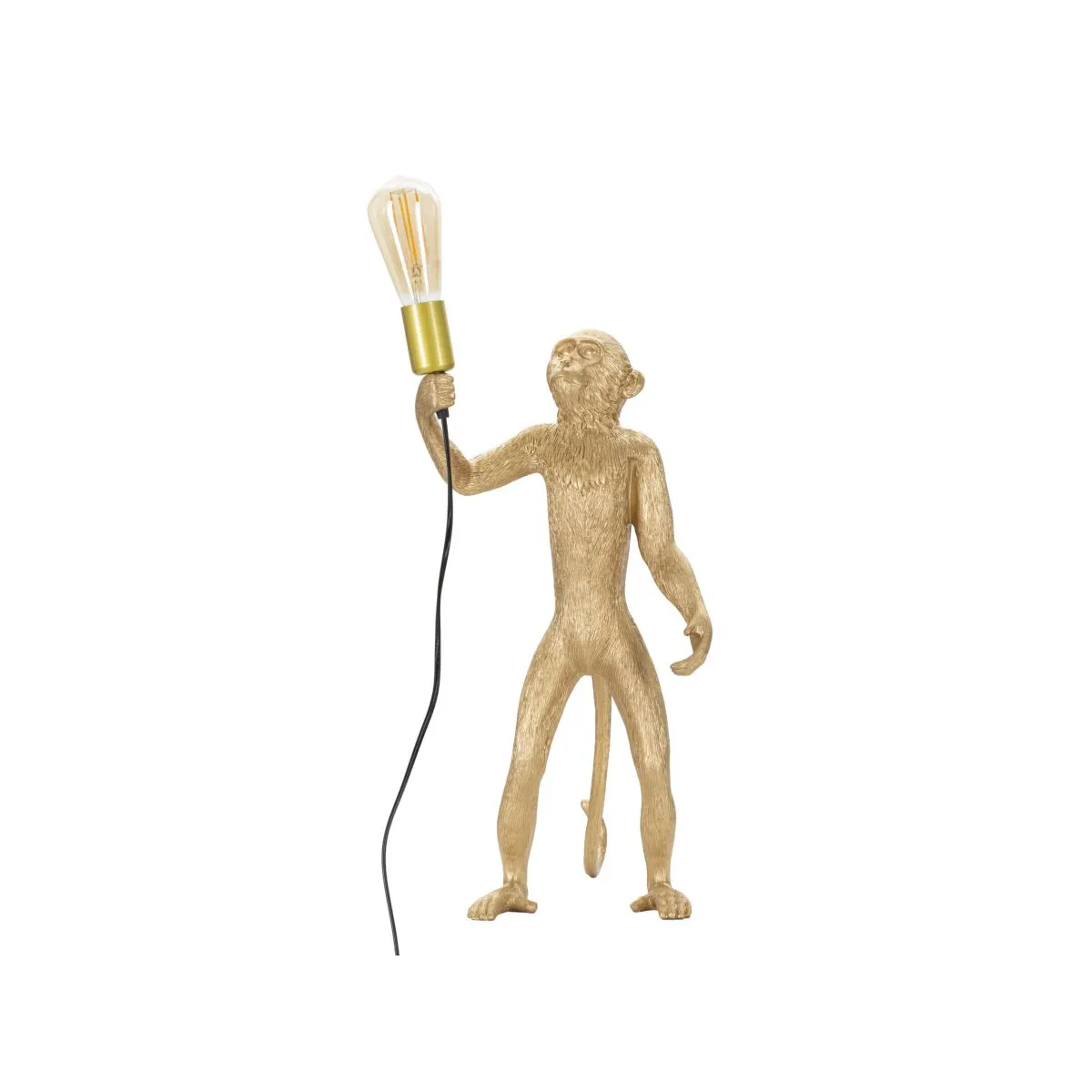Mauro Ferretti Paris Prix Lampe À Poser Singe Résine - Or